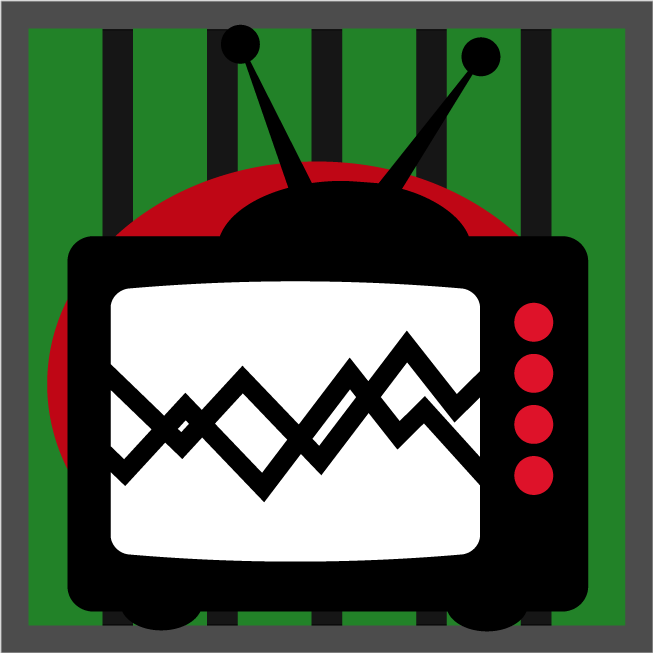 TV med lyn grøn_www